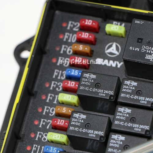 三一挖机sy55线路集成集线保险丝接线盒其他机械五金(新)