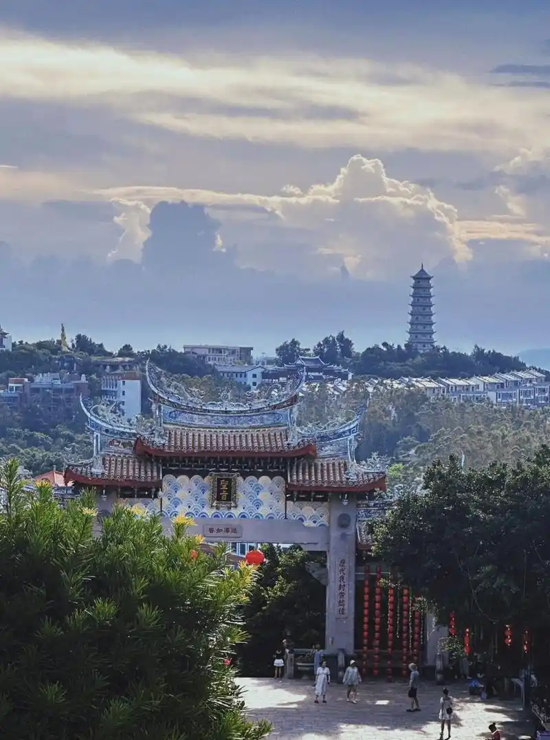 05莆田妈祖庙|来湄洲岛一定要去拜妈祖～ 7515我点高香敬神明