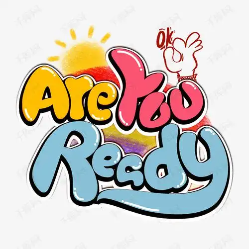 areyouready英文字体