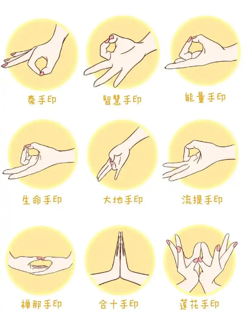 瑜伽手印的9215,手指也能练瑜伽.#抖音图文来了 #养生 #瑜 - 抖音
