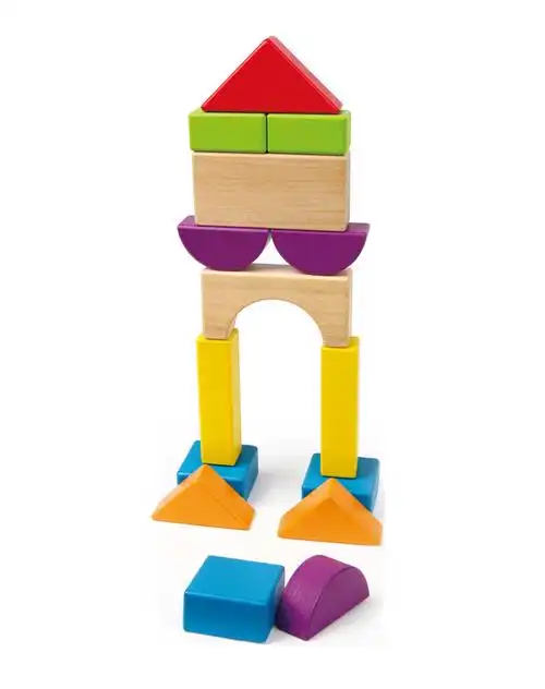 益智拼图玩具混合专场-hape 城市建筑师积木