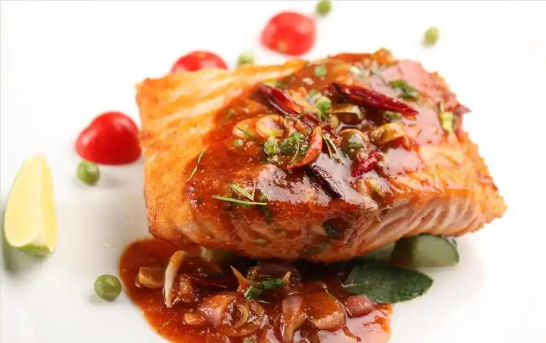 香煎脆皮三文鱼