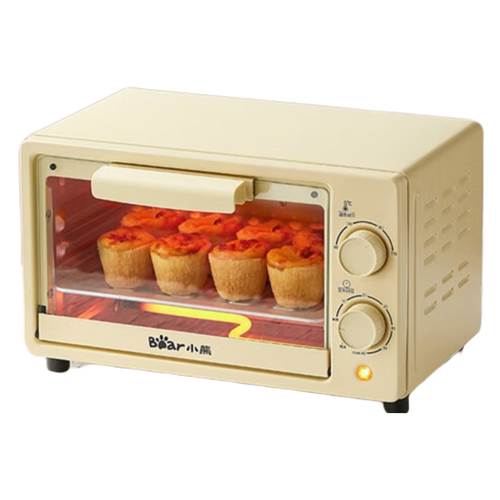 小熊(bear)电烤箱家用迷你多功能小型烤炉烤箱 烘焙烤蛋挞蛋糕10升
