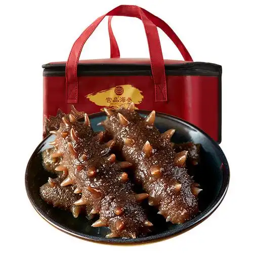 门店同款宫品品尊有机即食红海参直营连锁连续多年获有机食品认证