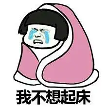 表情包#实力赖床的我