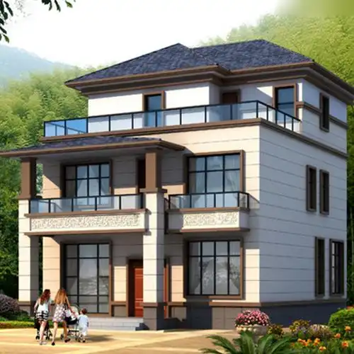 3套新款乡村小别墅三层效果图推荐