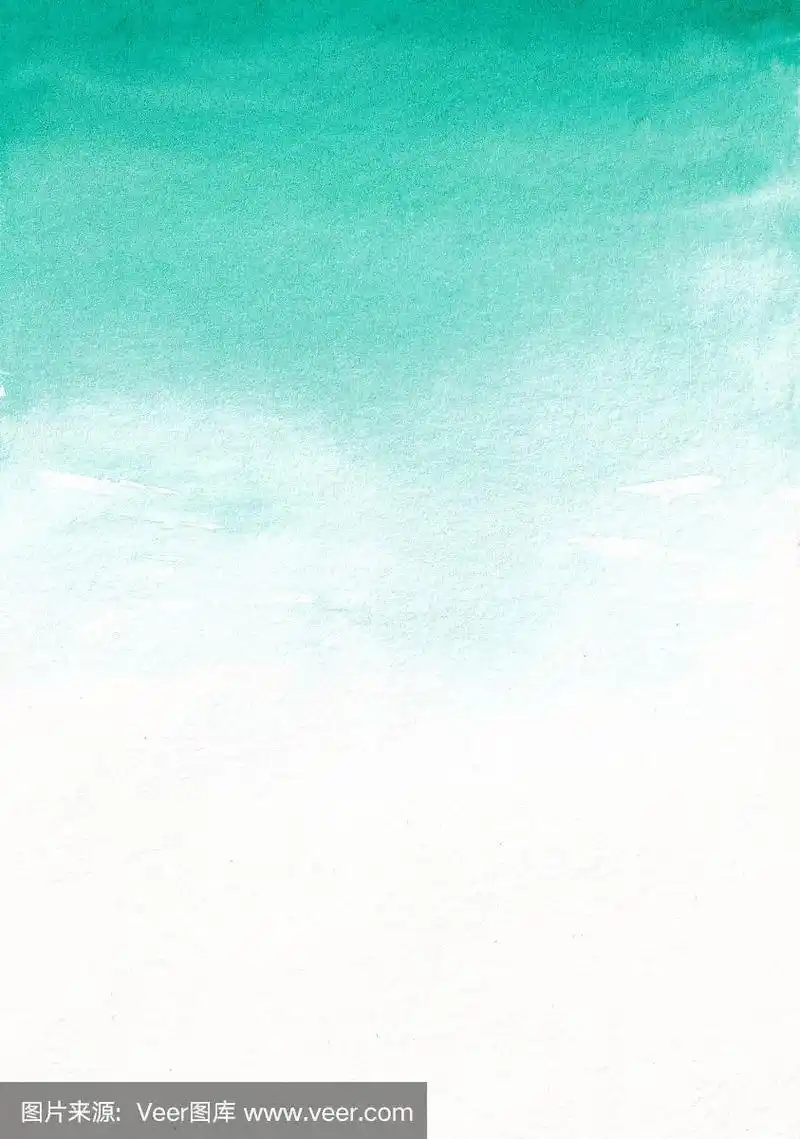 绿色水彩渐变纹理为背景