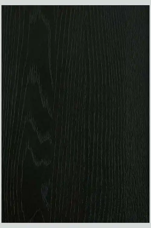 黑色的白橡木噴砂實木拼