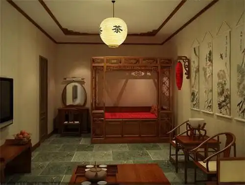 农村二层四合院卧室装修中的人性化布局四合茗苑图文