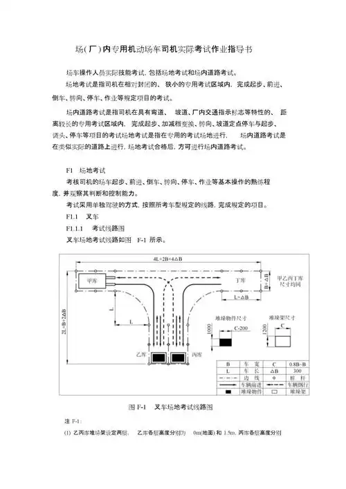 叉车实操指导书课件.doc
