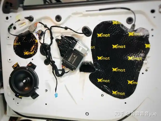 山西运城音皇汽车音响改装黄金声学ge6.2,古桐dsp