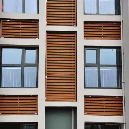 吴忠铝合金空调百叶工程-榆林铝合金百叶窗规格