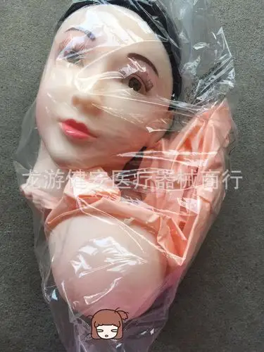 新口交半实体一体式充气娃娃无手脚指男用头发植入硅胶娃娃成人用