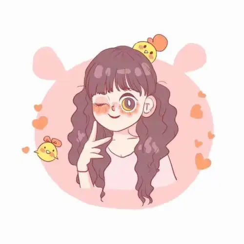 手绘头像女生头像软萌头像