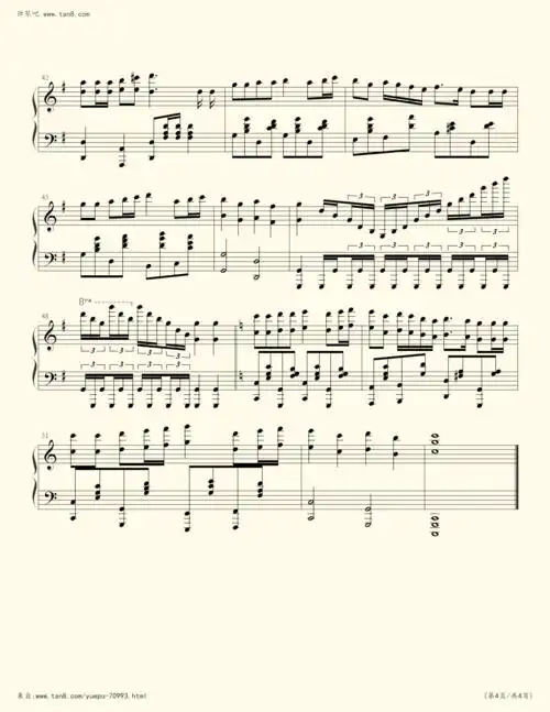 队之歌,钢琴谱》贺绿汀|弹琴吧|钢琴谱|吉他谱|钢琴曲|乐谱|五线谱