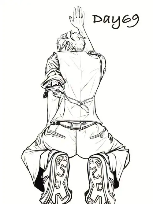 帅哥面壁#画画  #帅哥  #我的日常