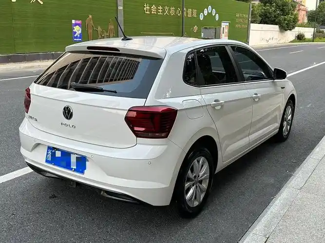 新到2021年底大众polo plus,全车原版原漆,自动高