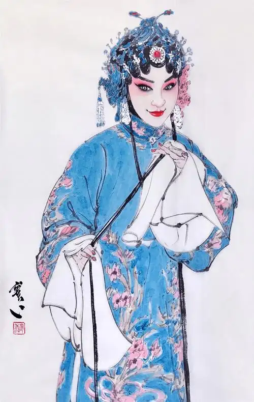 2022中国书画名家新春大拜年画家窦红