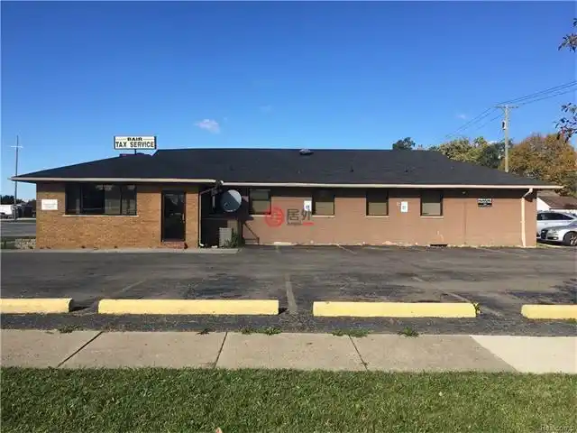 美国密歇根州怀恩多特总占地769平方米的商业地产