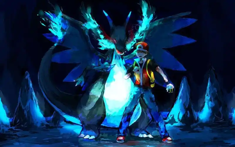 宝可梦剪辑小赤的超级喷火龙x是最强的吗神奇宝贝mega进化