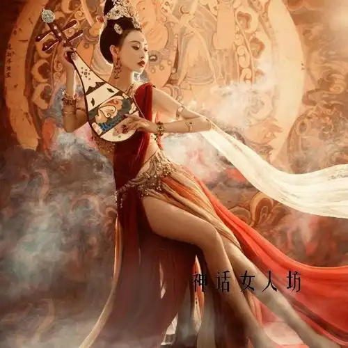 古装影楼写真唐装汉服敦煌飞天天九天仙女装民族服装