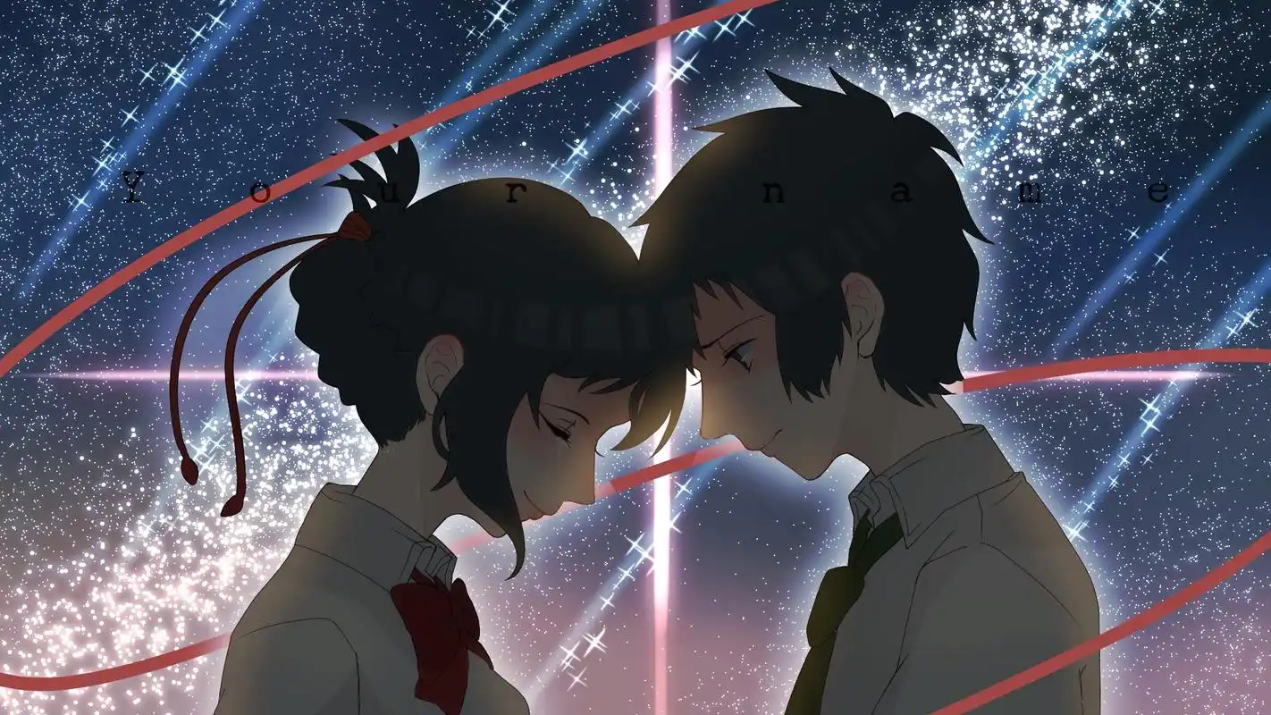 新海诚新作《你的名字》唯美动漫海报图片桌面壁纸第一辑