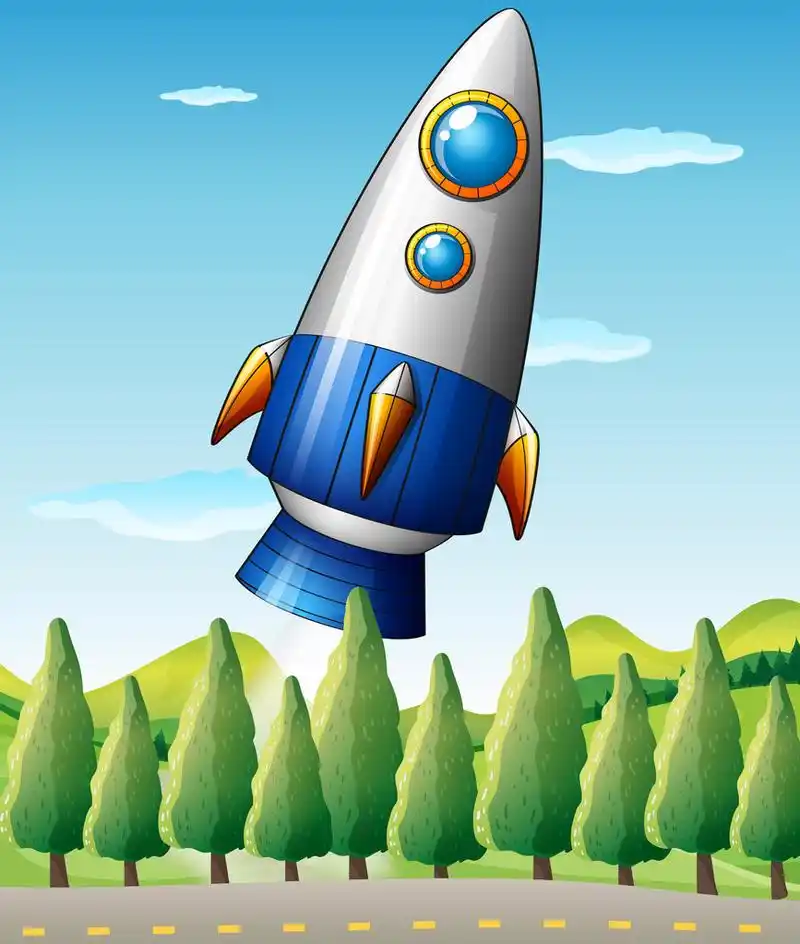 飞艇以上松树街,飞艇松树街在上面的插图