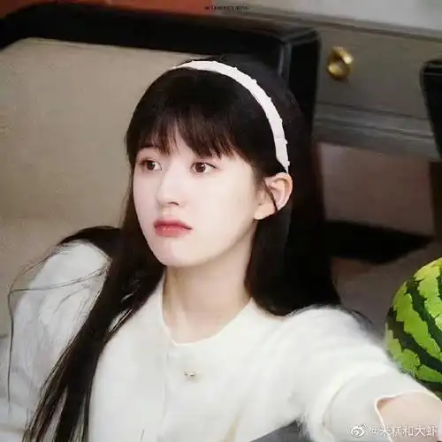 赵露思空气刘海旧照##赵露思空气刘海儿旧照