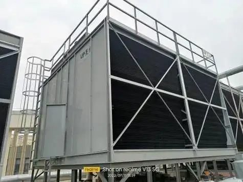 郑州菱宇横流式钣金冷却塔_co土木在线