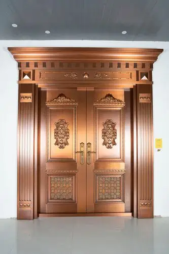 金大吉洛阳紫铜真铜欧式庭院门 高档豪华别墅大门