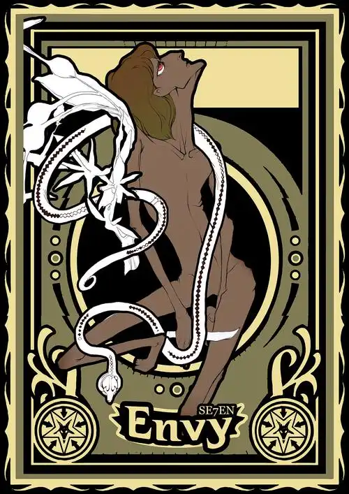 插画创作 《se7en》七宗罪