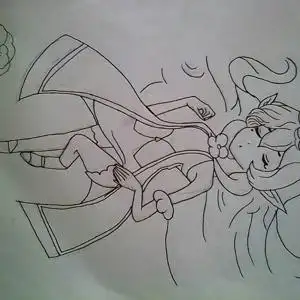 菲菲怎么画简笔画