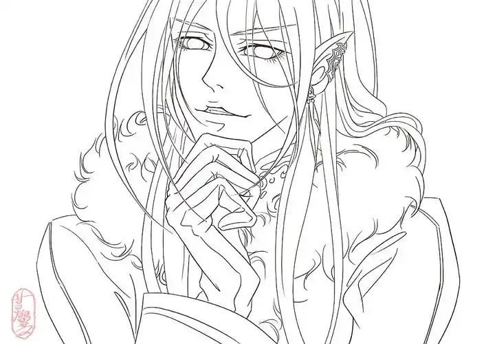 练习图~ 路西法 附部分过程图|插画|创作习作|梦灵雪翼_原创作品-站酷