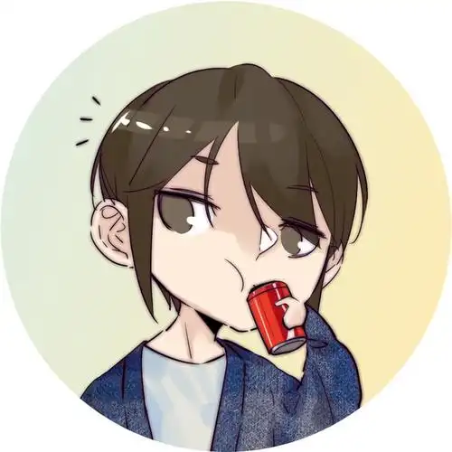 快看动漫情侣男生头像描述 : (男神喝可口可乐)〖高清〗〖原图