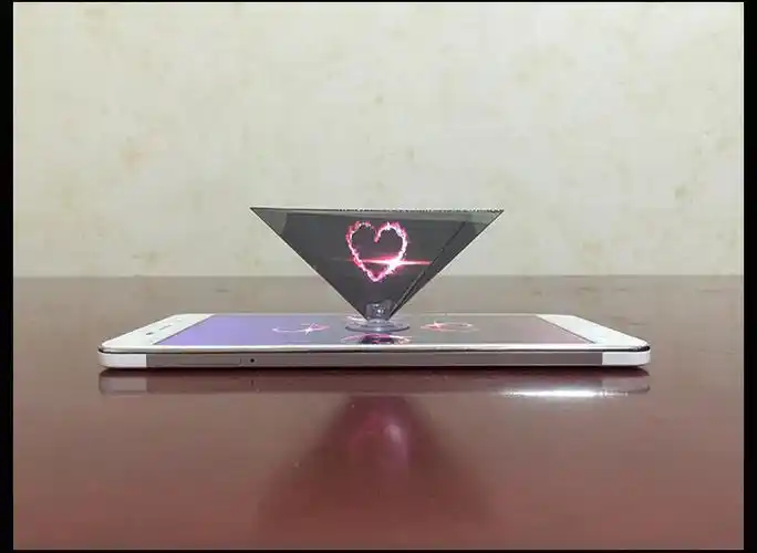 diy 全息3d投影仪金字塔 全息投影3d全息金字塔 虚拟立体裸眼3d