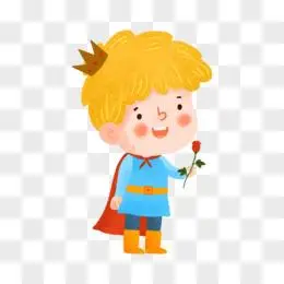 卡通手绘免抠童话故事小王子素材图片免费下载_png素材_编号z2ri3mkwl