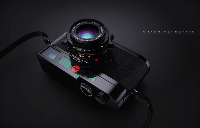 keyshot6ps莱卡相机渲染