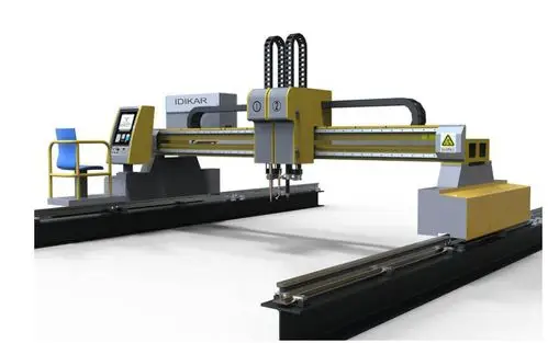 idikar bright series gantry flame and plasma cutting machine
