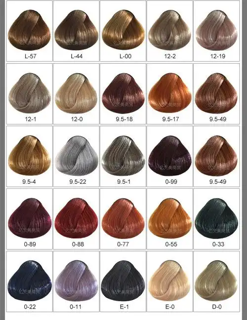 正品 进口施华蔻黑人头伊采染发膏植物染发剂染膏遮白发发廊批发