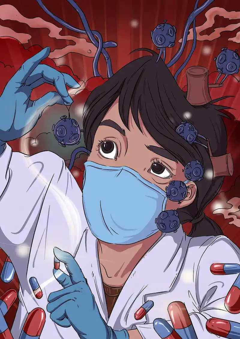 抗击疫情|插画|创作习作|小potato - 原创作品 - 站酷 (zcool)