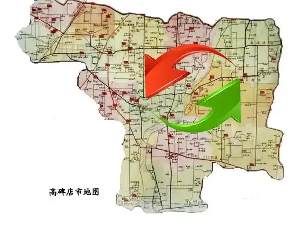 在高碑店市十三五规划中,首次提出了东部新城的概念.