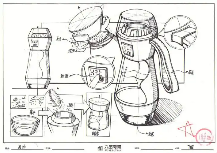 这样的户外水杯设计你喜欢吗