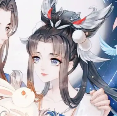 动漫情侣头像王者荣耀嫦娥后羿兔萝の