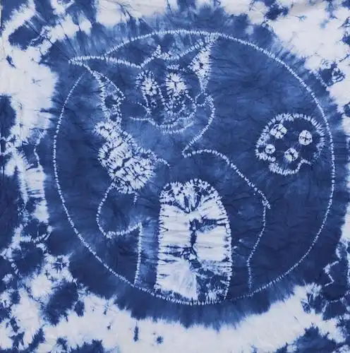 乐山师范学院特教学院2019级听障班具象扎染作业(第一阶段)