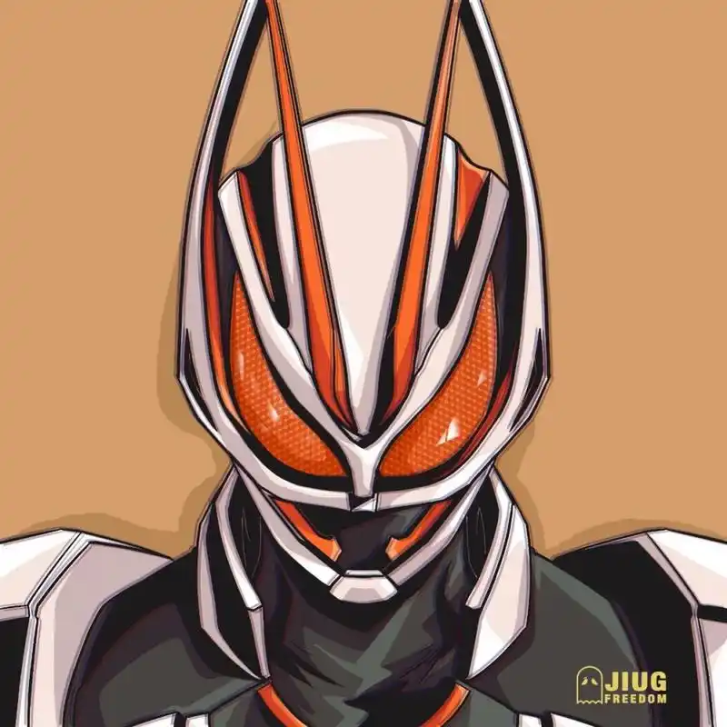 假面骑士geats头像,狐狸元素是吧,不知道剧怎么样,大家对新骑士的形象