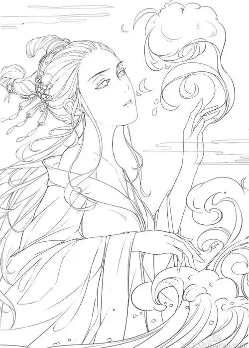 新手练习线稿古风线稿集ii48p