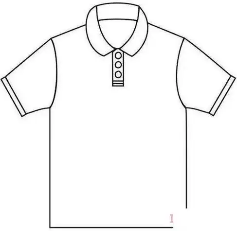t一shirt的简笔画