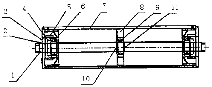 cn2703737y_皮带输送机高密度聚乙烯托辊失效