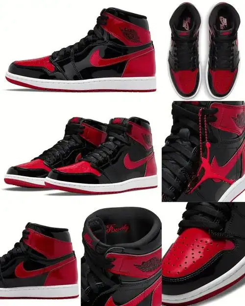 官图释出aj1禁穿黑红下月发售