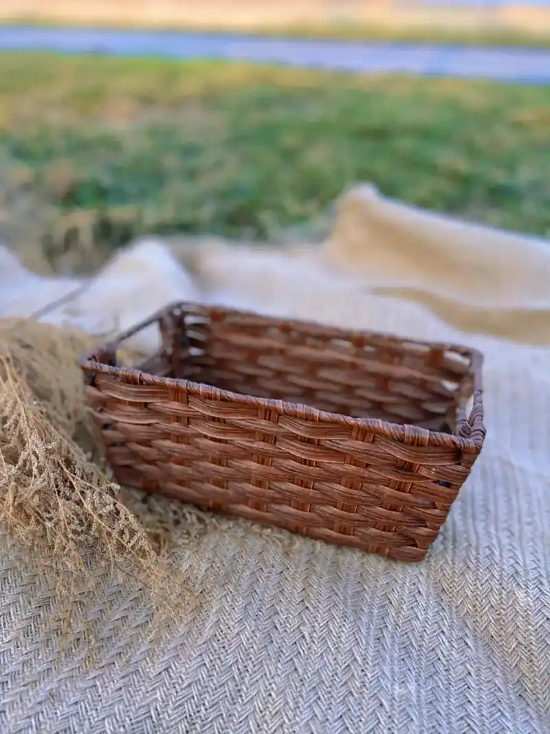 农产手工艺品 #文艺生活家居 #纯手工编织收纳 #农产手工 - 抖音